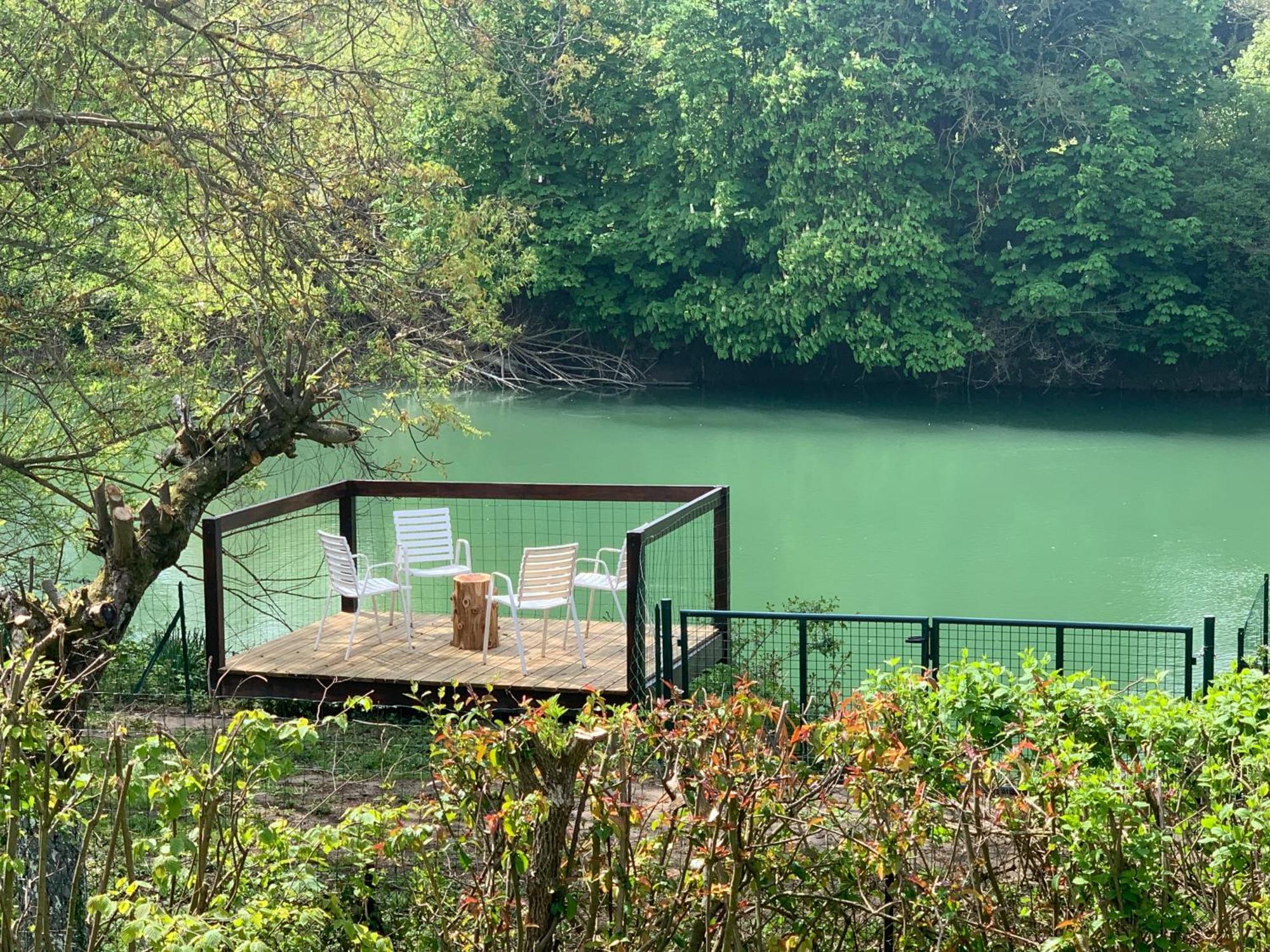Appartement Familial Au Bord De La Marne, Jardin 8000M2, Piscine, Court De Tennis, Terrasse, Parking Gratuit Proche Disneyland Isles-les-Villenoy Bagian luar foto